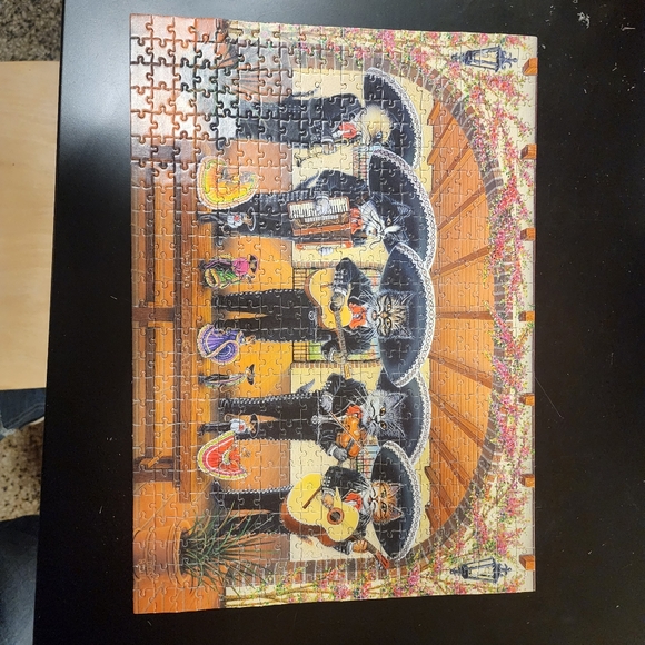 2 for $17 HEIDI | 500 Piece Flamenco Meow Group Puzzle - Picture 7 of 7